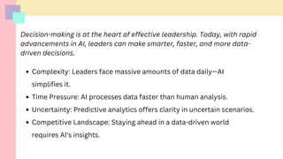 AI in Decision Making: Enhance Efficiency | PDF
