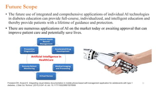Ai in diabetes management | PPTX
