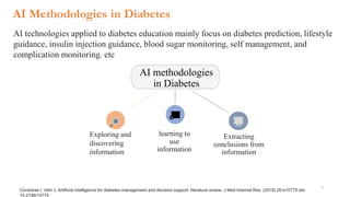 Ai in diabetes management | PPT