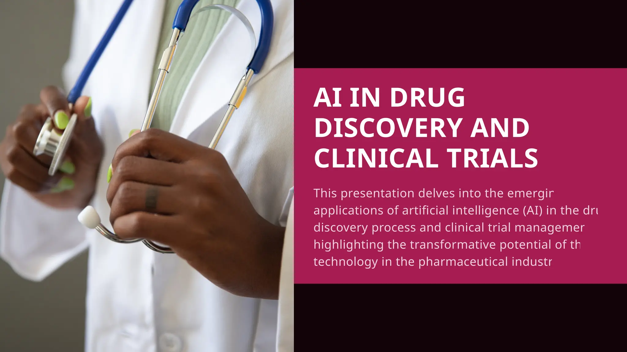 AI in Drug Discovery and Clinical Trials.pptx
