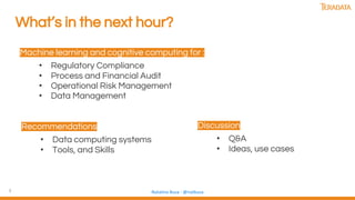 [Ai in finance] AI in regulatory compliance, risk management, and ...