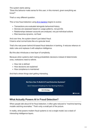 AI in Fraud Detection 2026: Real-Time Banking Security and Adaptive ...