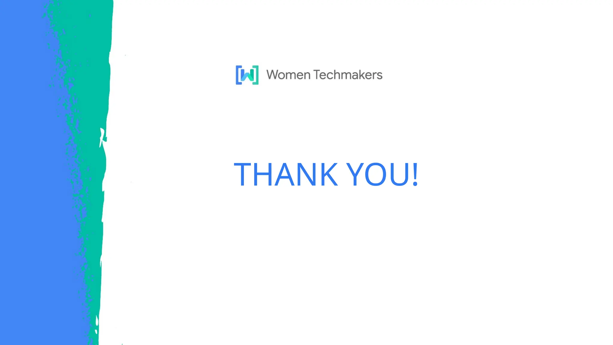 THANK YOU!
 