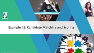 ©Harbinger Systems | www.harbinger-systems.com
Example #1: Candidate Matching and Scoring
 