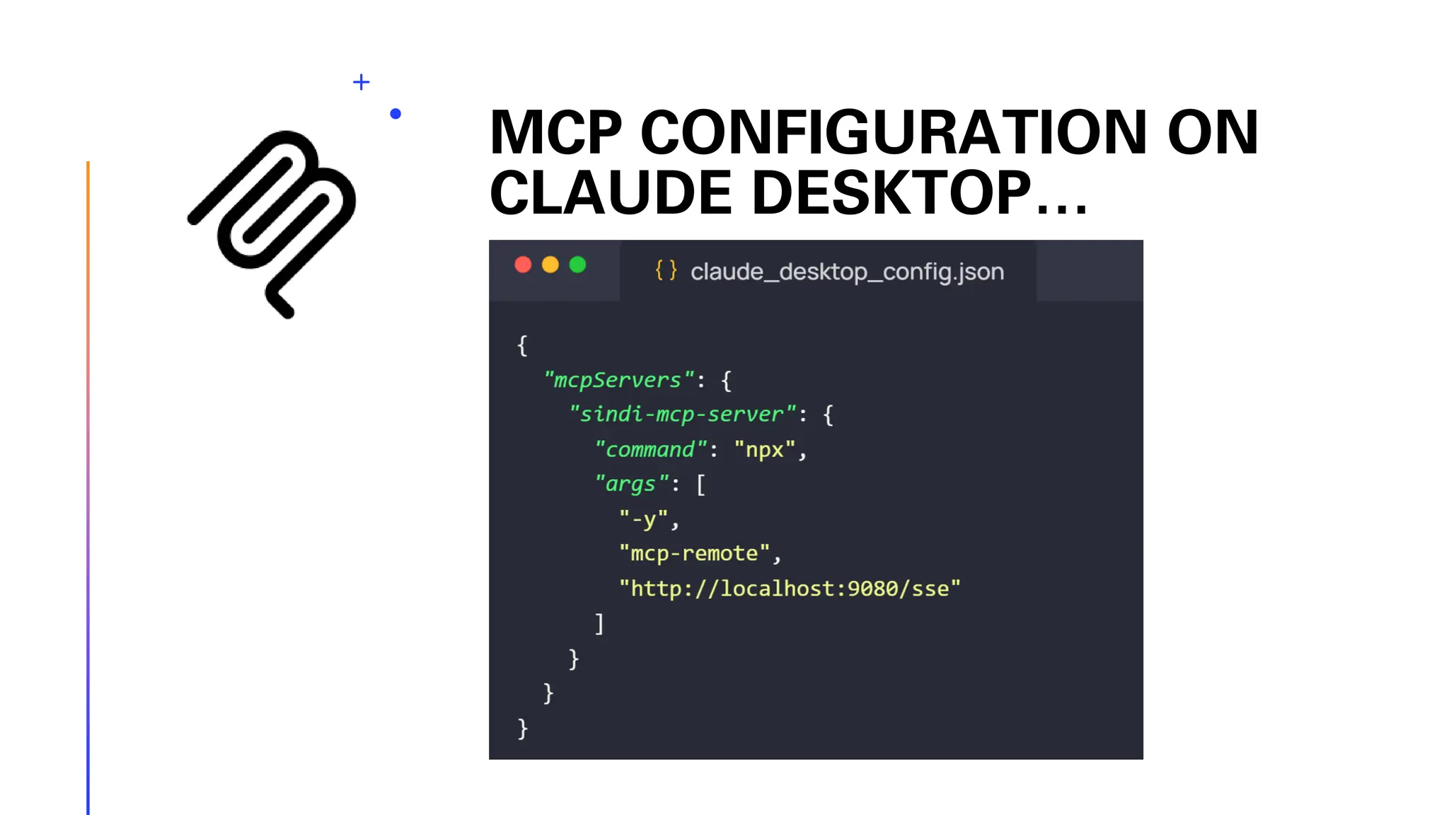 MCP CONFIGURATION ON CLAUDE DESKTOP… 