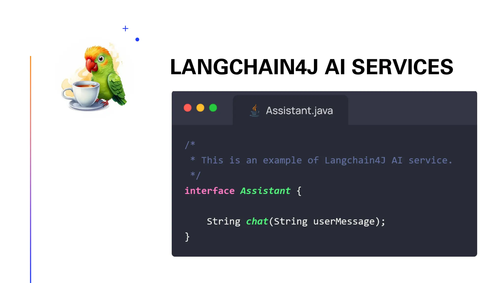 LANGCHAIN4J AI SERVICES 