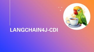 AI in Java - MCP in Action, Langchain4J-CDI, SmallRye-LLM, Spring AI | PDF