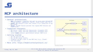 Java Mcp Server AI in Java - We've built a Server-side enterprise MCP server for ...