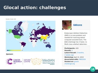 18
Glocal action: challenges
 