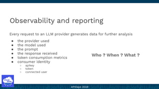 apidays Paris 2024 - AI In My API Gateway ... But Why?, Mathieu Ancelin ...