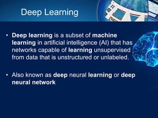 Artificial Intelligence in pathology | PPTX