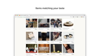 Items matching your taste
 
