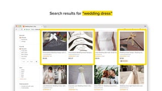 f you wanted to make this one statement
as well.
Or another one.
Search results for “wedding dress”
 