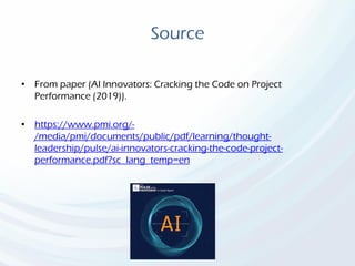 Artificial Intelligence (AI) in Project Management | PDF