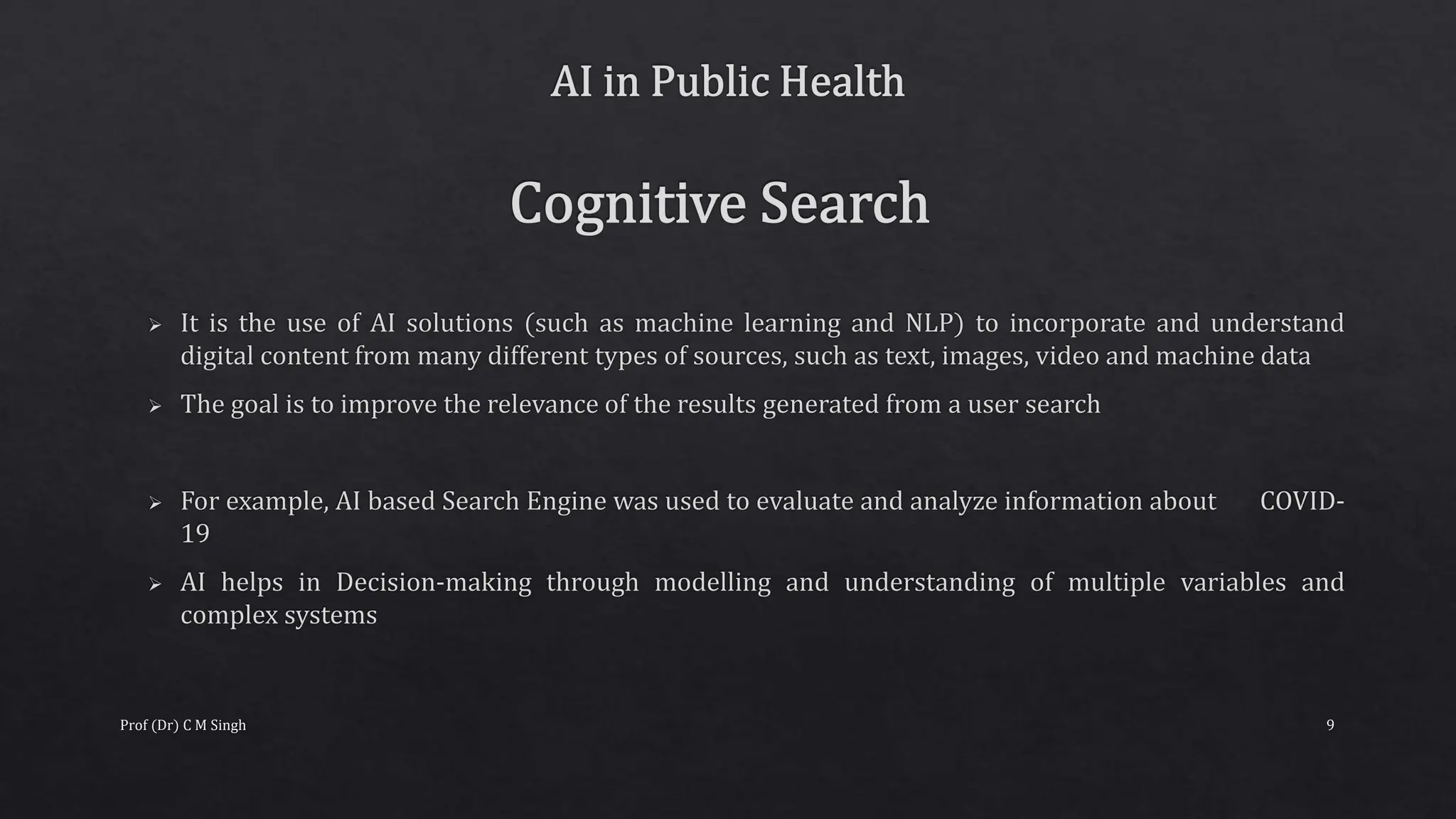 ARTIFICIAL INTELLIGENCE IN PUBLIC HEALTH PDF visual data 7