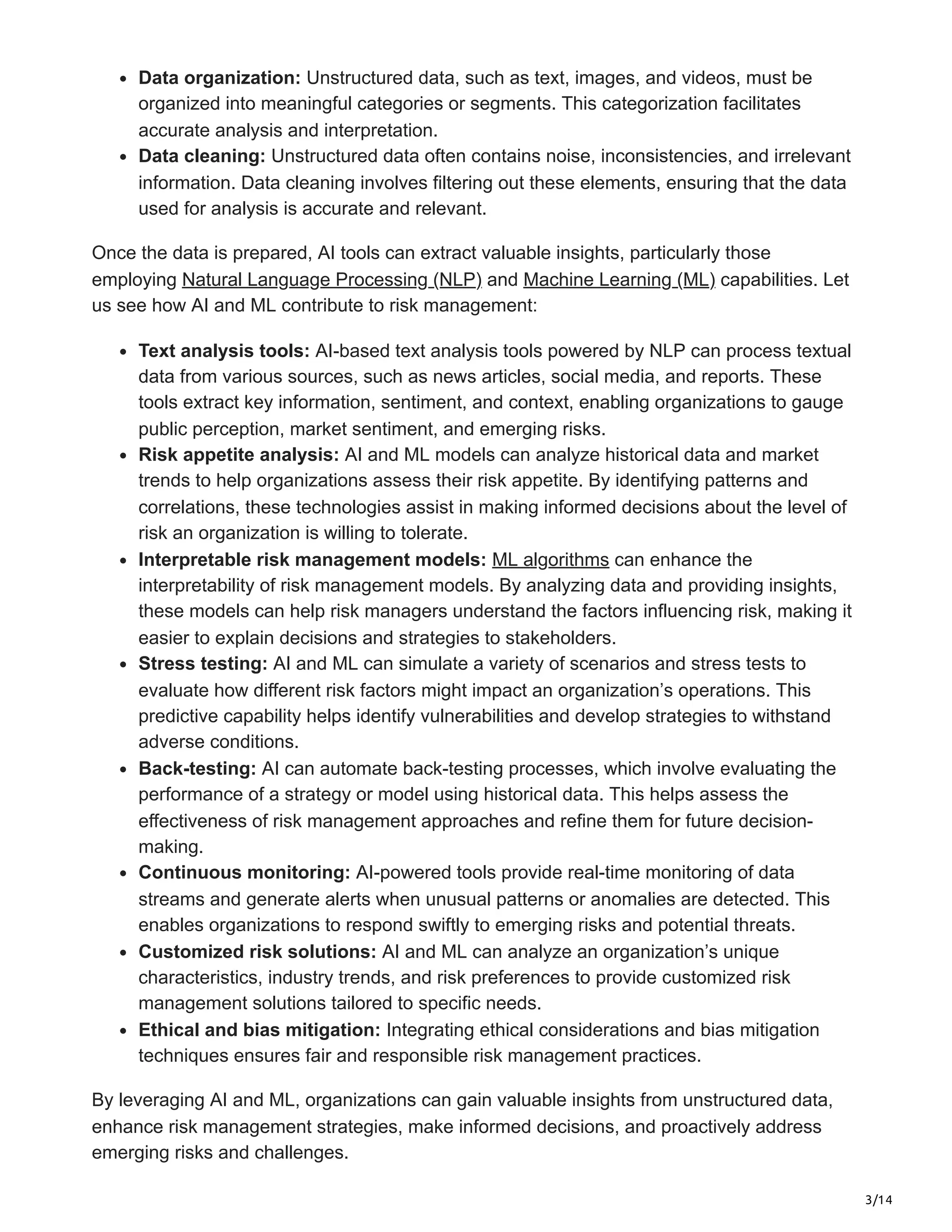 AI in risk management: A new paradigm for business resilience | PDF