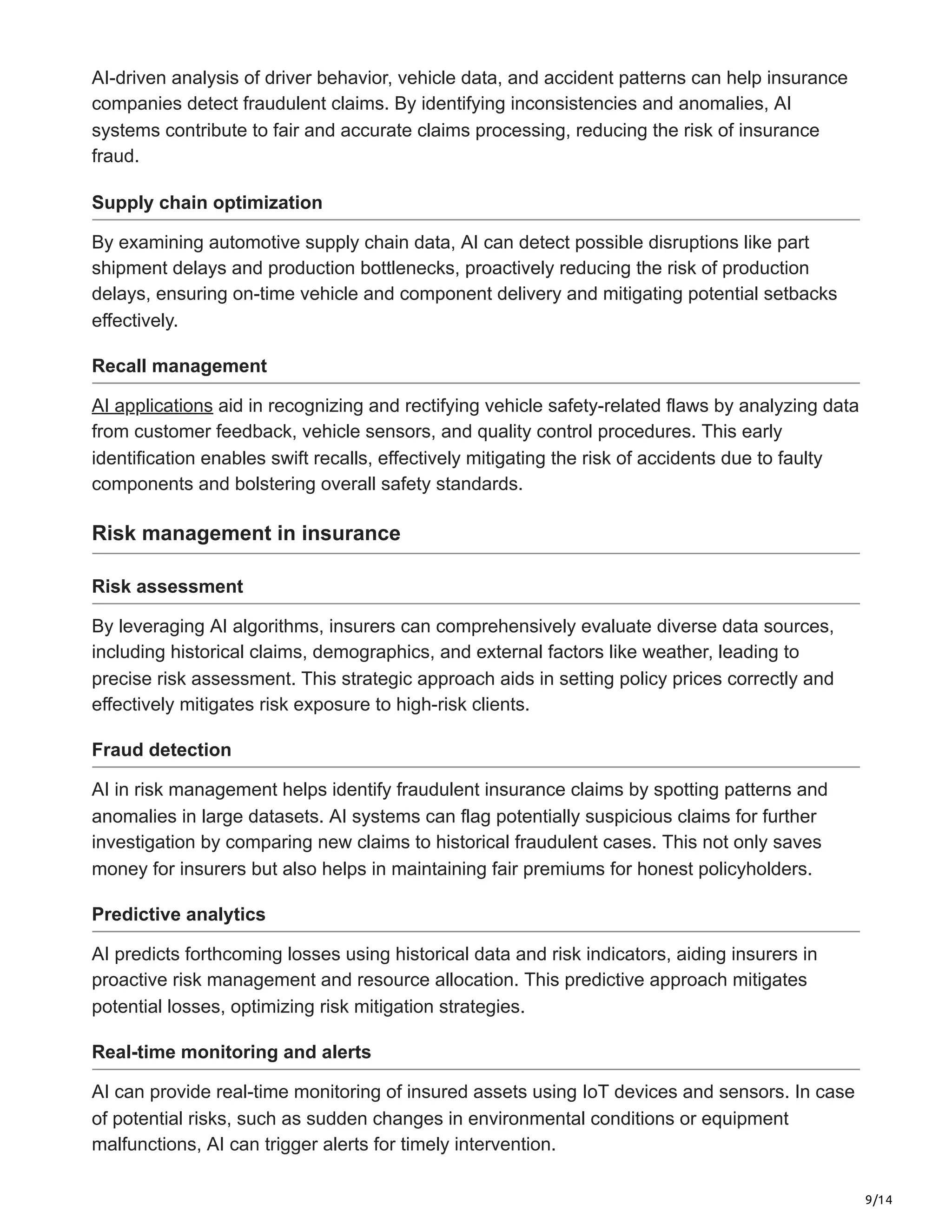 AI in risk management: A new paradigm for business resilience | PDF