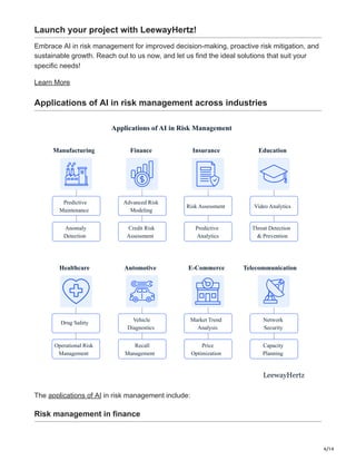 AI in risk management: A new paradigm for business resilience | PDF