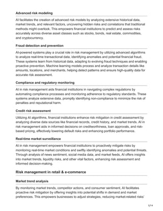 AI in risk management: A new paradigm for business resilience | PDF
