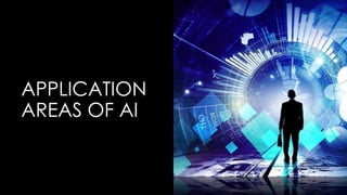 APPLICATION
AREAS OF AI
 