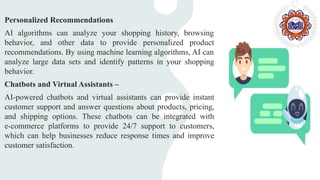 AI In Smart Shopping.pptx with full contents from all aspects | PDF