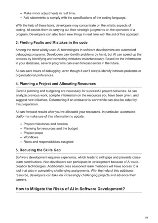 AI in software development Key opportunities challenges.pdf