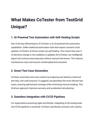 Why CoTester Is the AI Testing Tool QA Teams Can’t Ignore | PDF