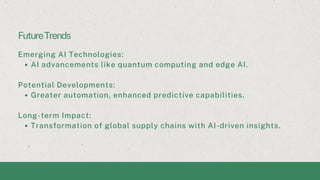 AI in Supply Chain and Logistics: Transforming Efficiency and ...