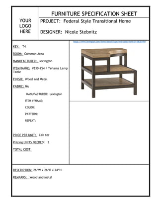 Residential Design Interior Project | PDF