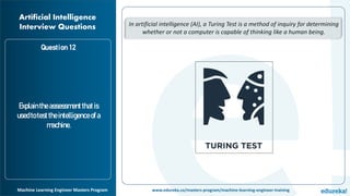 Artificial Intelligence (AI) Interview Questions and Answers | Edureka ...