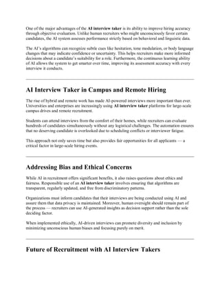 AI Interview Taker: AI Interview Taker.pdf