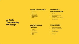 AI in UX AI in UX - Exploring the Future of Design by FoF Nuremberg.pdf