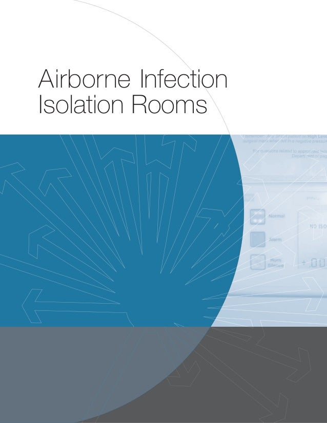Guidelines for airbone infection isolation room