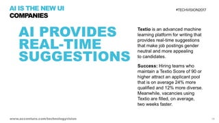 AI is the New UI - Tech Vision 2017 Trend 1