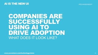 AI is the New UI - Tech Vision 2017 Trend 1