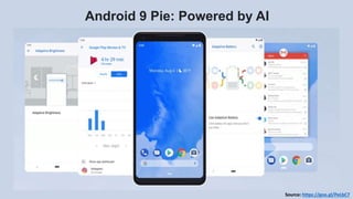 Source: https://goo.gl/PeLbC7
Android 9 Pie: Powered by AI
 