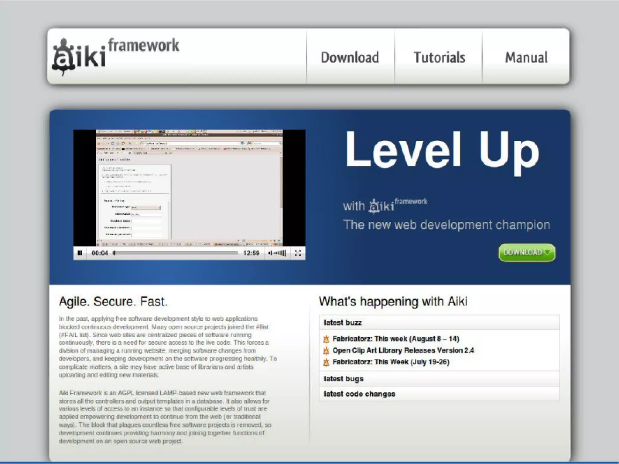 Aiki Framework in 32 Slides