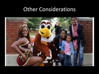 Other Considerations
 