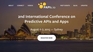 W
H
O
S
Y
O
U
R
P
A
P
I
RED
ICT
IVE
PPLI
CATI
ON
ROGR
AMMI
NG
NTER
FACE
?
 