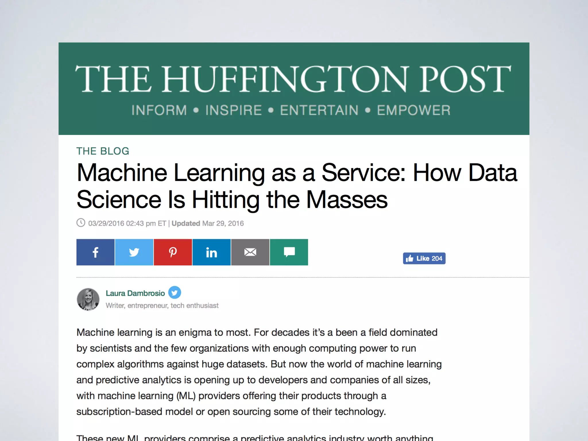 however,
not all
members of
crowd are
made equal
 