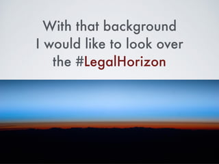 like many other forms
human endeavor
law is full of  
noise predictors …
 