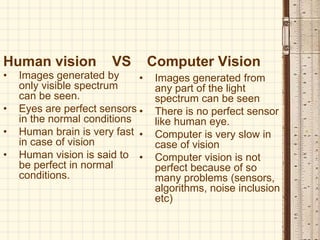Ai lecture 03 computer vision | PPTX