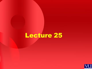 Lecture 25
 