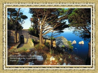 Rodeada pelo atrativo verde-esmeralda do Mediterrâneo, a ilha ferve de gente bonita e elegante,...   