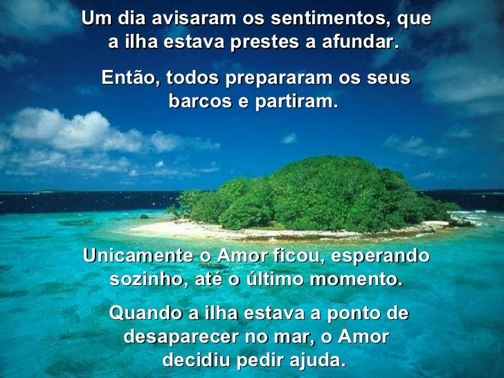 Texto A Ilha Dos Sentimentos Com Interpretação
