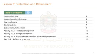 AI Literacy Curriculum: Evaluation and Refinement of AI Prototypes for ...