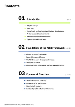 Empowering Learners for the Age of AI: An AI Literacy Framework for ...