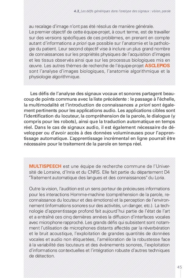 Inria Intelligence Artificielle Les Défis Actuels Et L - 