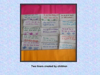 Two liners created by children 