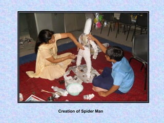Creation of Spider Man 